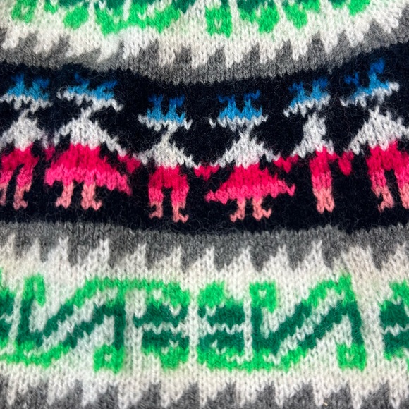 Peruvian Handmade Knit Chullo Beanie Cap Hat Unisex Adult Size - Picture 7 of 7